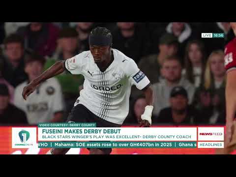 Mohammed Fuseini’s Derby County Debut Was “Excellent” — John Eustace
