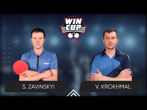 01:45 Serhii Zavinskyi - Vitalii Krokhmal West 5 WIN CUP 31.07.2024 | TableTennis WINCUP