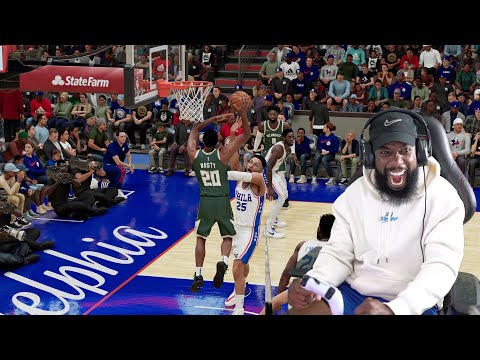 My First NBA Game On The Bucks! NBA 2K21 MyCareer Ep 10