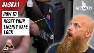 How to RESET your Liberty Safe Lock | LIVE TUTORIAL!!