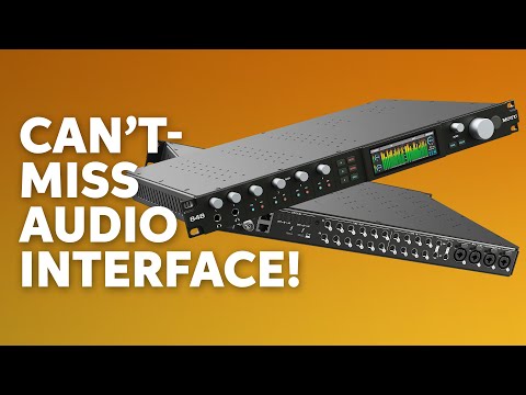 MOTU 848 28 x 32 Thunderbolt 4/USB4 Audio Interface with AVB Overview
