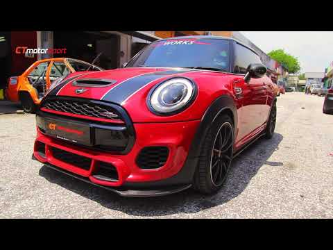 MINI COOPER F56 INSTALL JCW AND CARBON FIBER ACCESSORIES