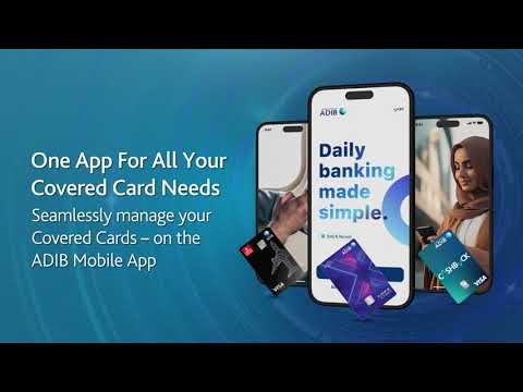 ADIB Mobile App - Covered Cards Services