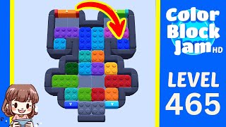 Solution du Niveau 465 de Color Block Jam