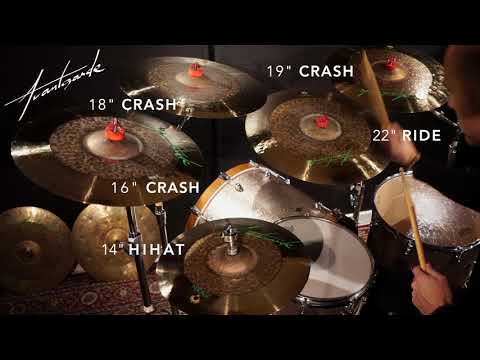 Avantgarde Cymbals Mirage Series - Sound Demonstration