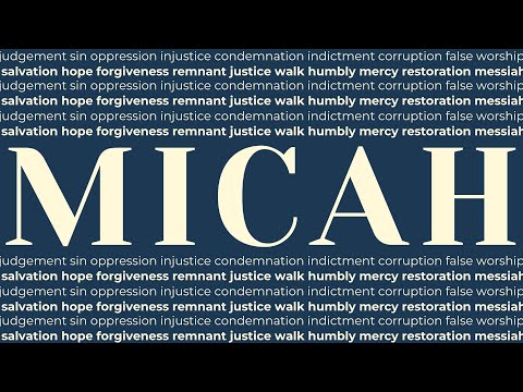 May 12, 2024 - Micah 5:1-6 - Time in Between