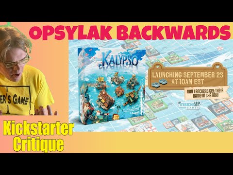 Kalypso - Water World The Board Game - Kickstarter Critique Review
