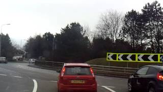 preview picture of video 'A48 Eastbound at Crosshands'