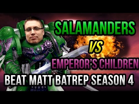 30k Salamanders vs Emperor's Children Horus Heresy Battle Report - Beat Matt Batrep Ep 9