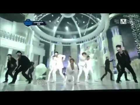 120329 - SHINWA - Venus - Comeback Stage Live M!Countdown