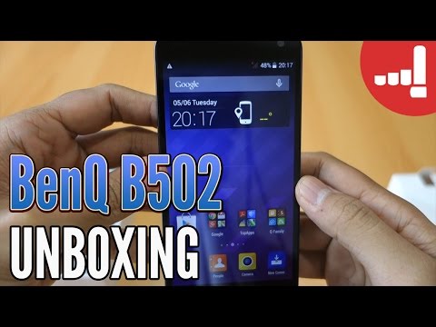 BenQ B502 Budget Smartphone Unboxing