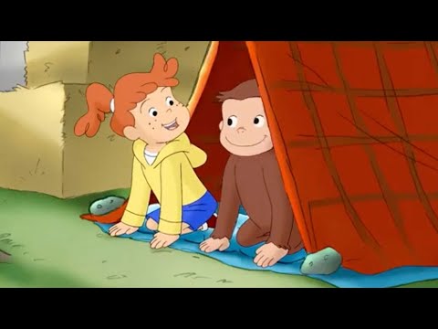 Capa de George, o Curioso | George Acampa na Fazenda | Desenhos Animados em Português