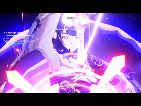 hidden strife day1 / diluc event 2.8 hardest mode - raiden carry