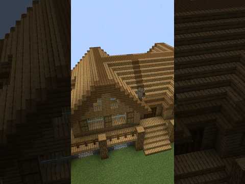 Tandoori Gamerz - The Boys 😎 |Minecraft Wooden House 🏠❤️#minecraft #short #trending
