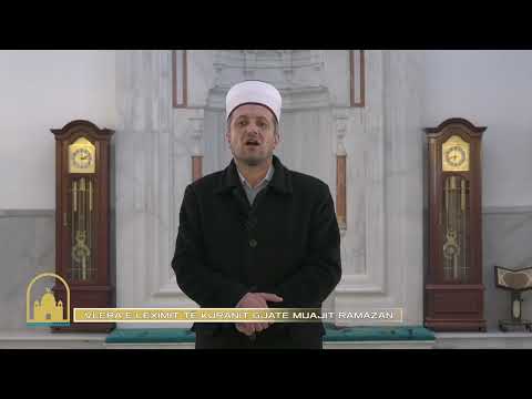 Ramazani 2022 / Mesazhi i imamit të "Yeni" Xhamisë së fshatit Vrapçisht, Vullnet Bajrami