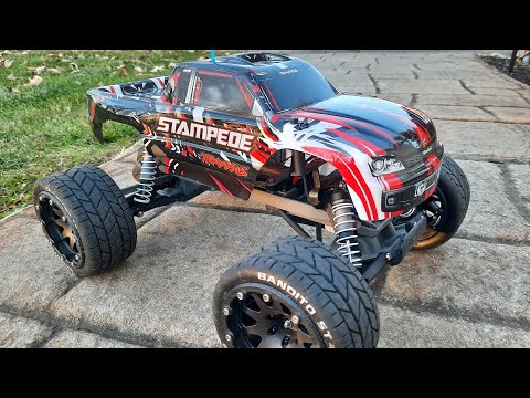 Traxxas Stampede 2wd Duratrax Belted Bandito Street Tire Upgrade, 2.8 Street Tires for Stampede 2wd