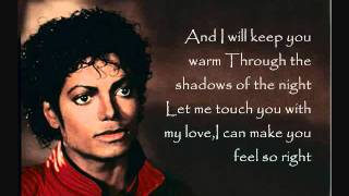 Michael Jackson - Lady In My Life (Lyrics)