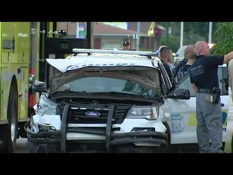 Mother, son killed in crash involving Inkster police car