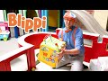 Blippi Learns Colors At Amy S Indoor Playground Educational Videos For Toddlers