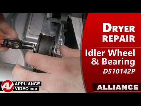 Speed Queen Dryer - Loud Noise - Idler Wheel Repair