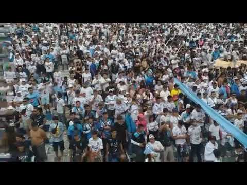 "Hinchada AFC Cantando El Himno" Barra: La Ultra Blanca y Barra Brava 96 &bull; Club: Alianza