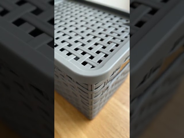 Vídeo relacionado con DAJAVE Set de 4 cestas para panecillos 35 x 25 x 7 cm Cesta de pan Cesta trenzada Cesta de mimbre Cesta de ratán Cesta tejida de mimbre para verduras, frutas, pan, alimentos, para el hogar, la cocina