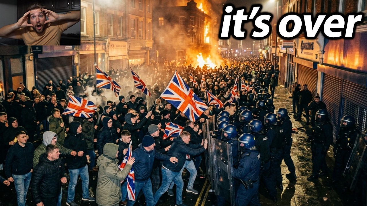 It Begins… Massive Riots Just Took Over UK