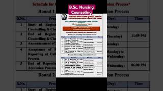 B.Sc. Nursing Counseling !! #bscnursing #counselling #bscnursingadmission #cnet2026 #abvmu