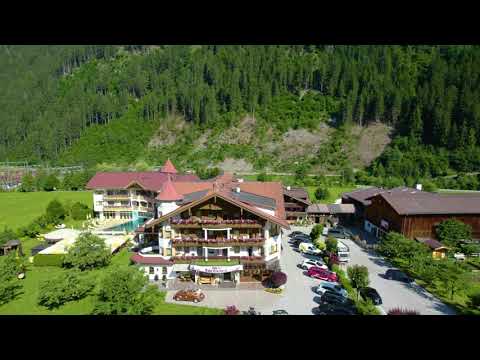 Sommerlicher Panoramaflug über das Hotel & Apartments Edenlehen