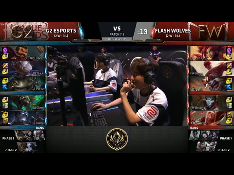 G2 vs FW Game 4 Highlights MSI 2017 Group Stage Day 3