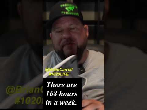 There are 168 hours in a week #shorts