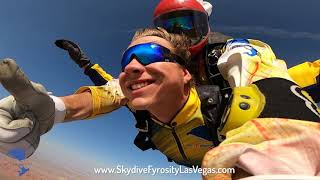 Tandem Skydive in Las Vegas at Skydive Fyrosity®