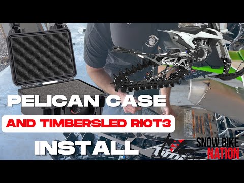 Timberlsed Riot 3 Pelican Case install and Gas Can relocate.