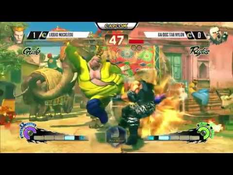 Nuckledu (Guile) vs Tab Nylon (Rufus) - Final Round 18 USF4 - 720p 60fps