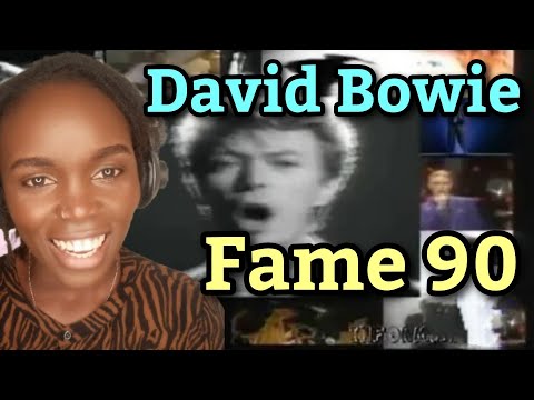 African Girl First Time Hearing David Bowie - Fame 90 (Official Video) (REACTION)