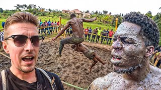 Ugandan Mud Wrestling Madness Gone Wrong! 🇺🇬