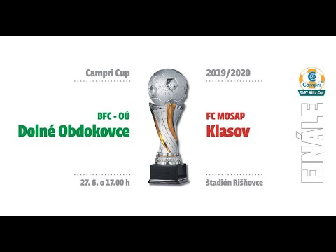 Pohár ObFZ Nitra - Campri Cup - finále
