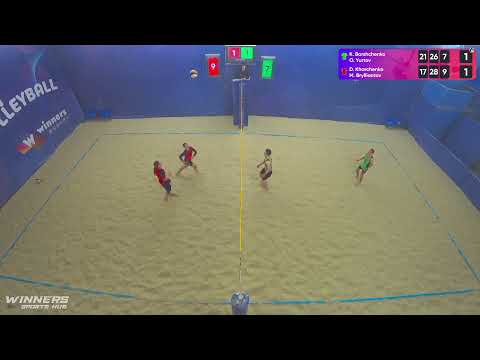 21:35 K. Borshchenko / O. Yurtov - D. Kharchenko /M.Brylliantov 24.12.2022 |Winners Beach Volleyball