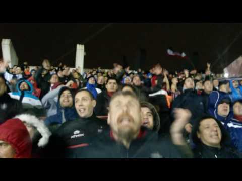 "Chacarita 0 vs 2 Brown de Madryn - Recibimiento bajo diluvio" Barra: La Famosa Banda de San Martin • Club: Chacarita Juniors • País: Argentina