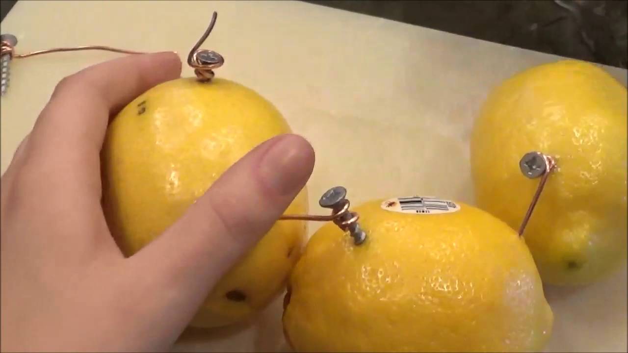 How To Make A Lemon Battery By Renae