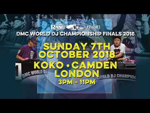 Rane presents The DMC World DJ Championships 2018 - Sunday 7th October, London!