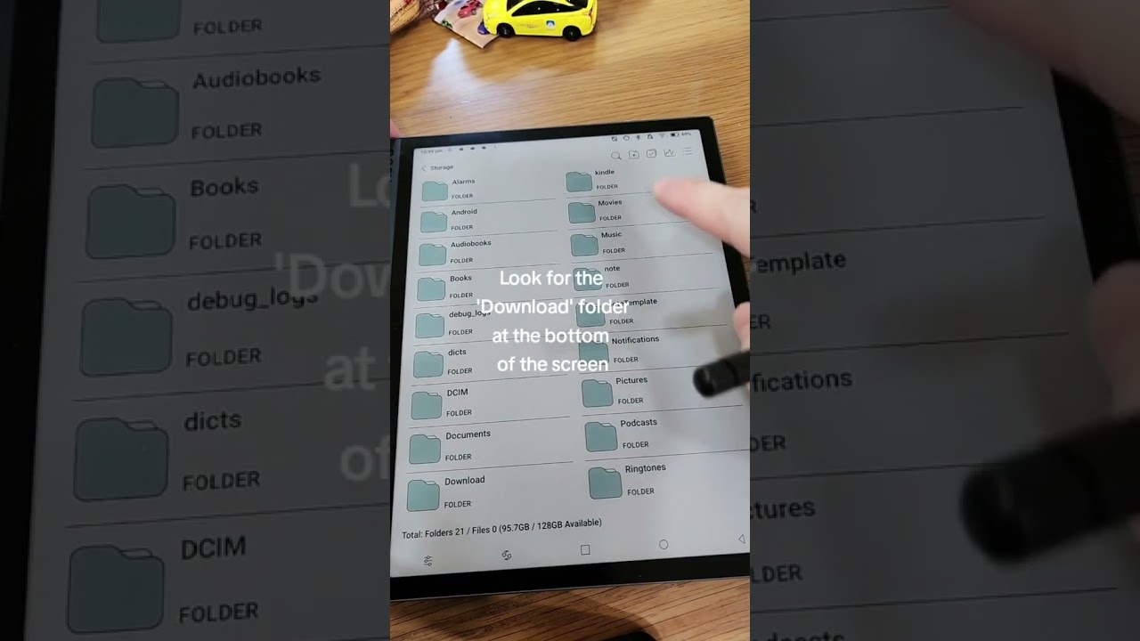 Download your Custom Notes Templates into Onyx Boox's Templates folder Demo