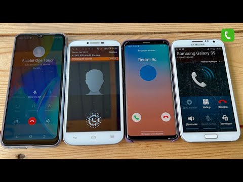 Outgoing Call TECNO Spark Go 2022 Alcatel One Touch vs Samsung Galaxy Not2 vs Samsung S9