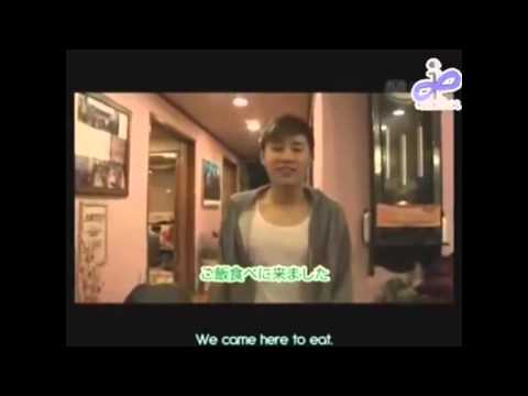 sungkyu cute line 'we came here to eat'