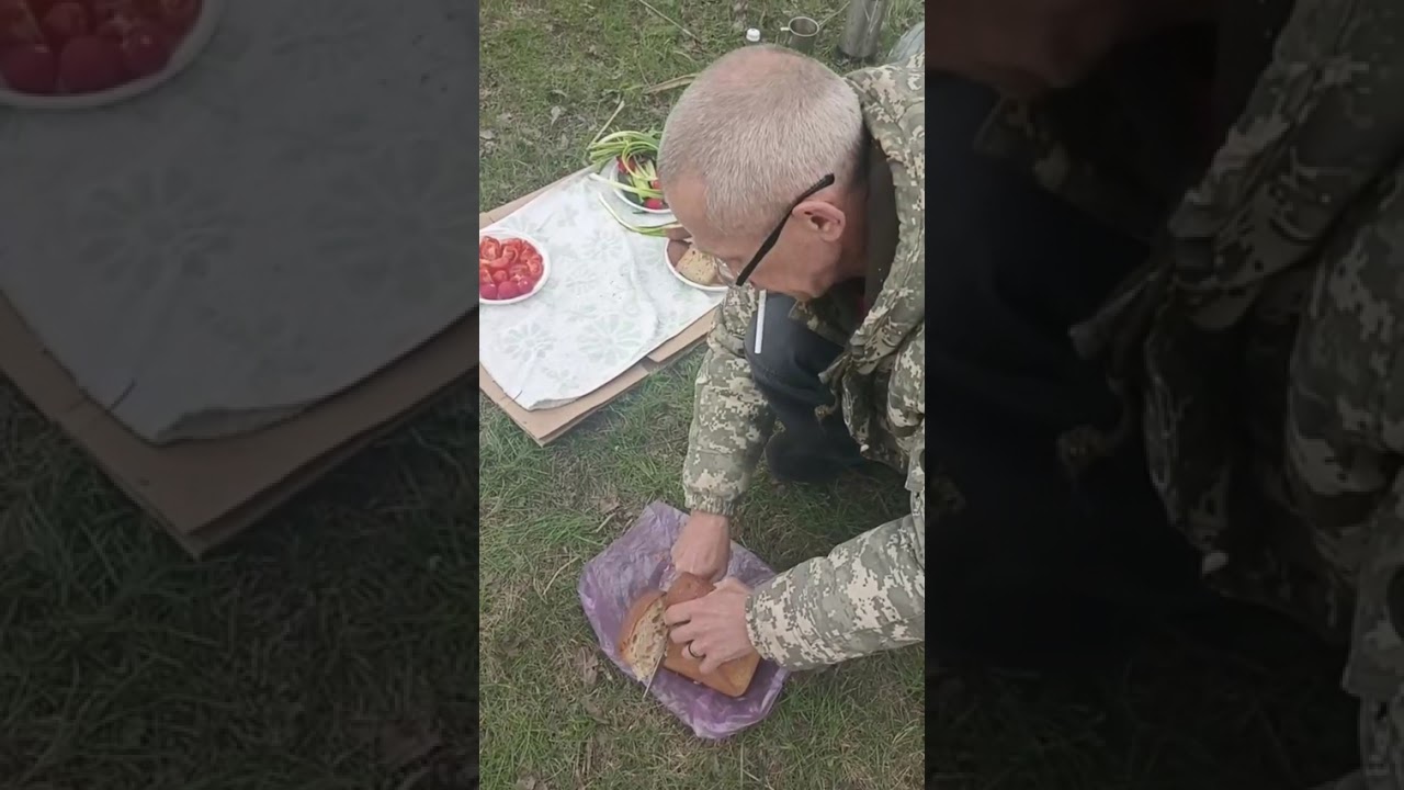 Выехали на шашлык