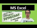 Excel: funkce SVYHLEDAT - proč nefunguje? (návod + nejčastější chyby)