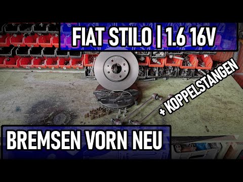 Fiat Stilo 1.6 16V | Neue Bremsen vorn + neue Koppelstangen | v.221 👨‍🔧