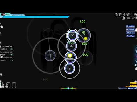 osu!: Busta Rhymes Goes to the Wii Shop Channel 11 miss pass touchscreen