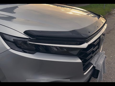 Honda CRV Hood Air Deflector Installation Step by Step 2023 2024 2025