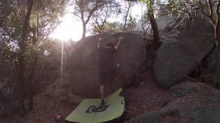 Video thumbnail of Cuidesemele, 6a+. Can Boquet